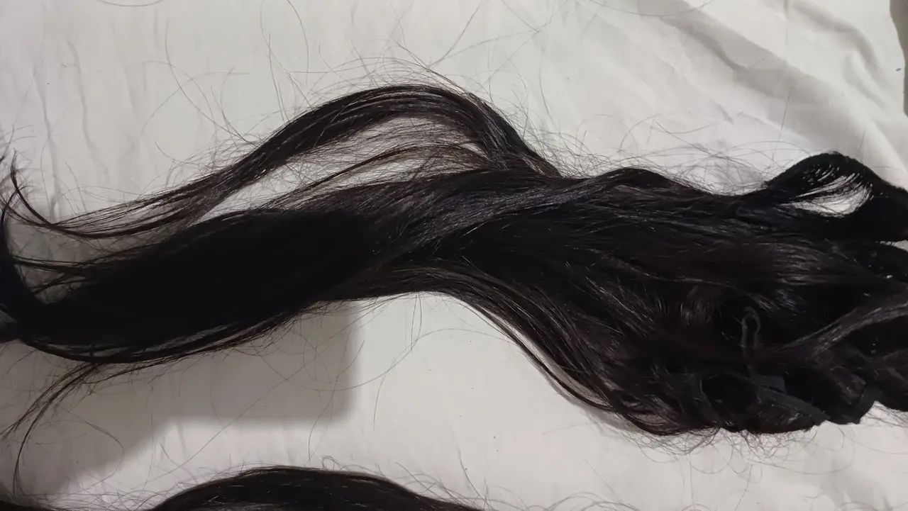 CABELO HUMANO 210 GRAMAS 45 CM - Foto 5