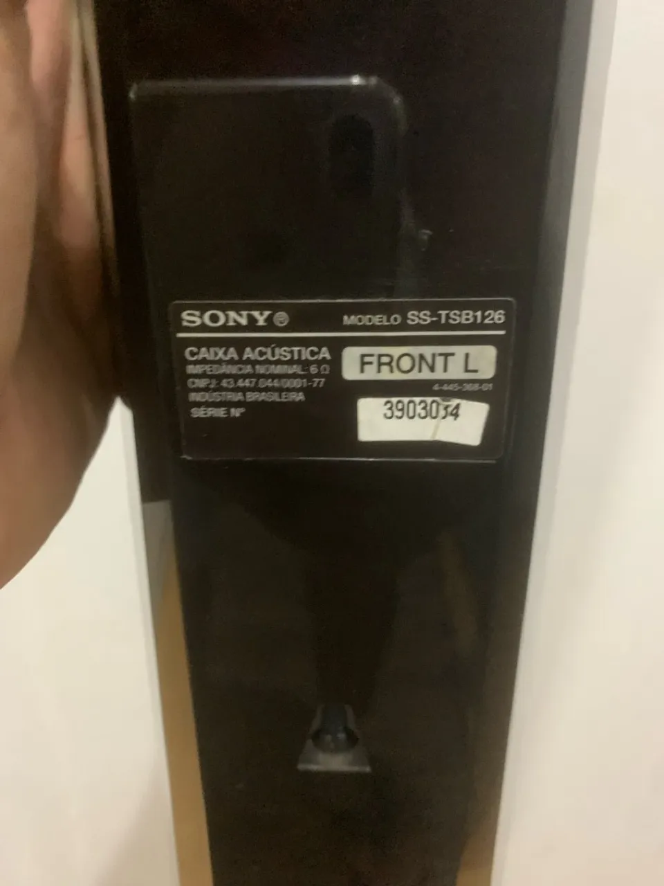 Torre da Sony home theater