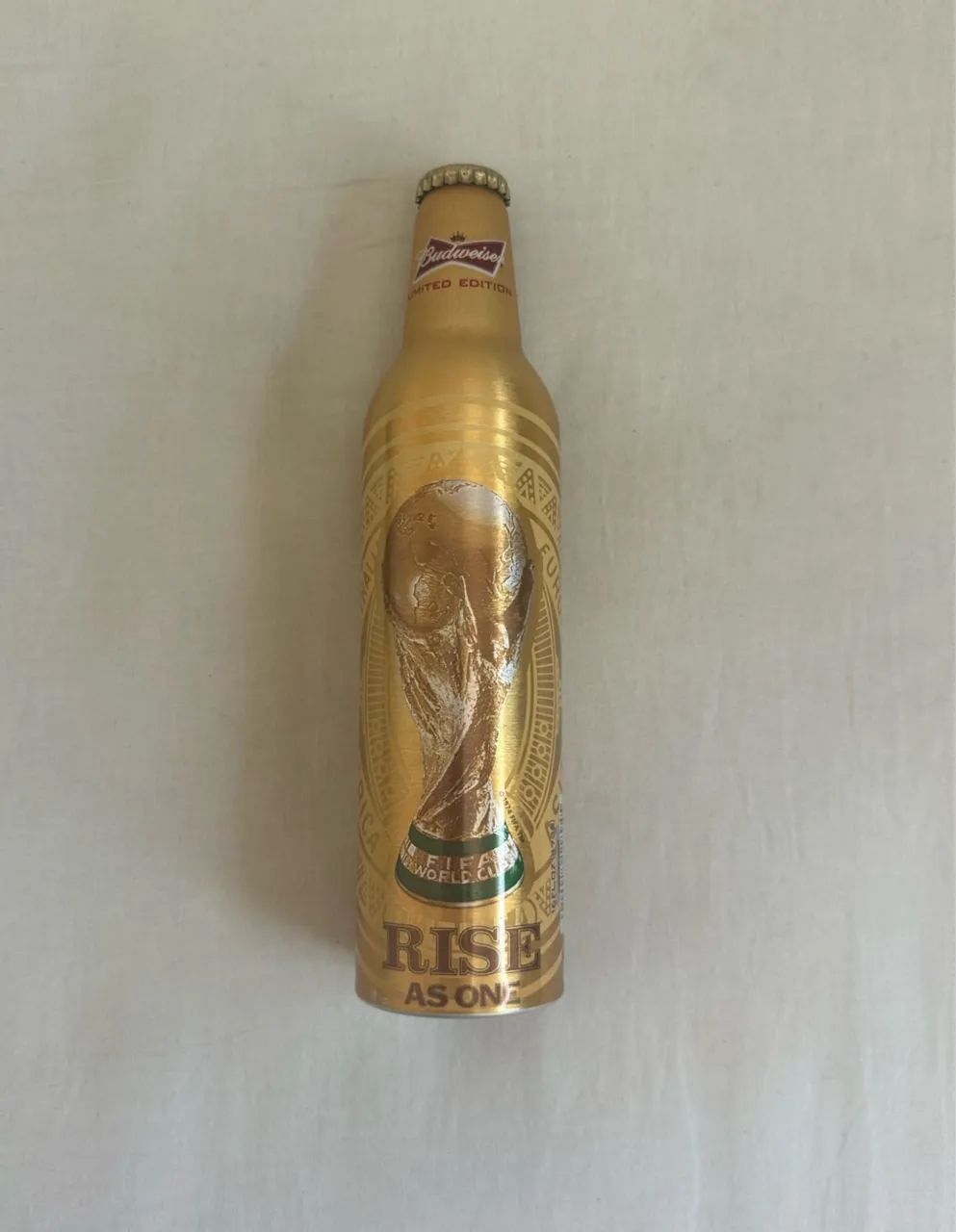 garrafa budweiser - copa do mundo futebol, 2014 - Hobbies e