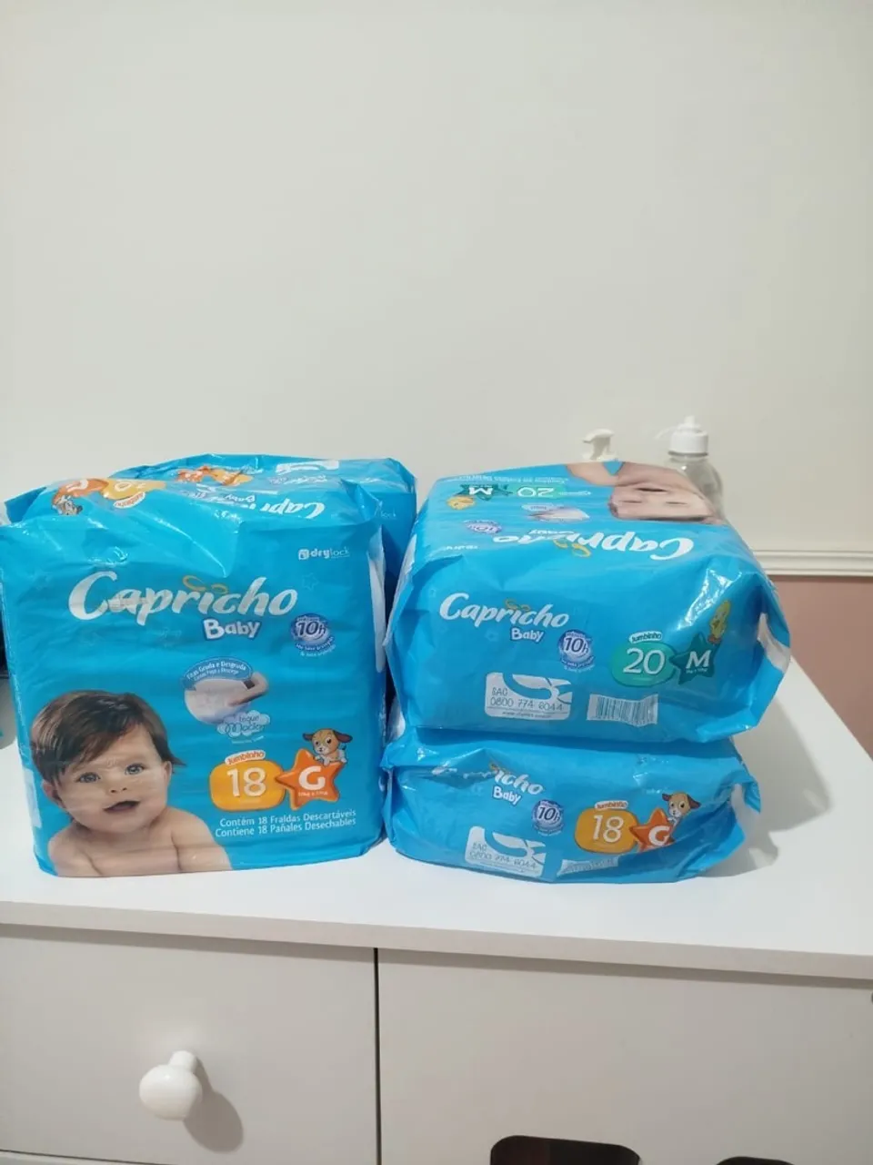 Fraldas Capricho Baby - Pacotes Fechados