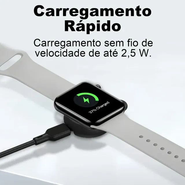 Carregador Magnético De Rápido Para Relógio Smart Watch Yd69 - Foto 2