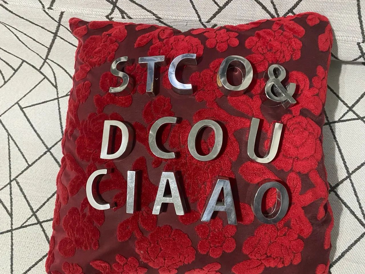 Letras decorativas para escritório
