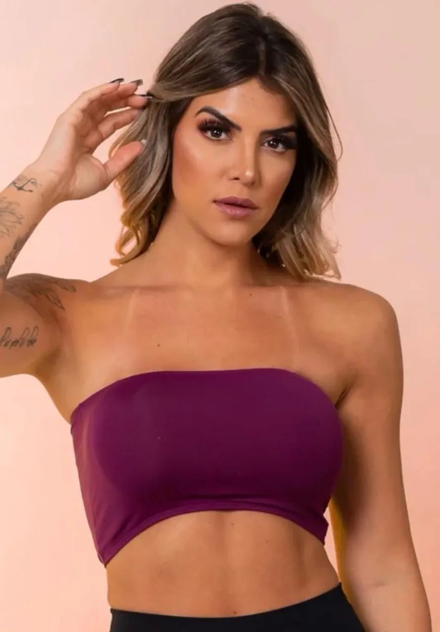 Top faixa roxo DLK