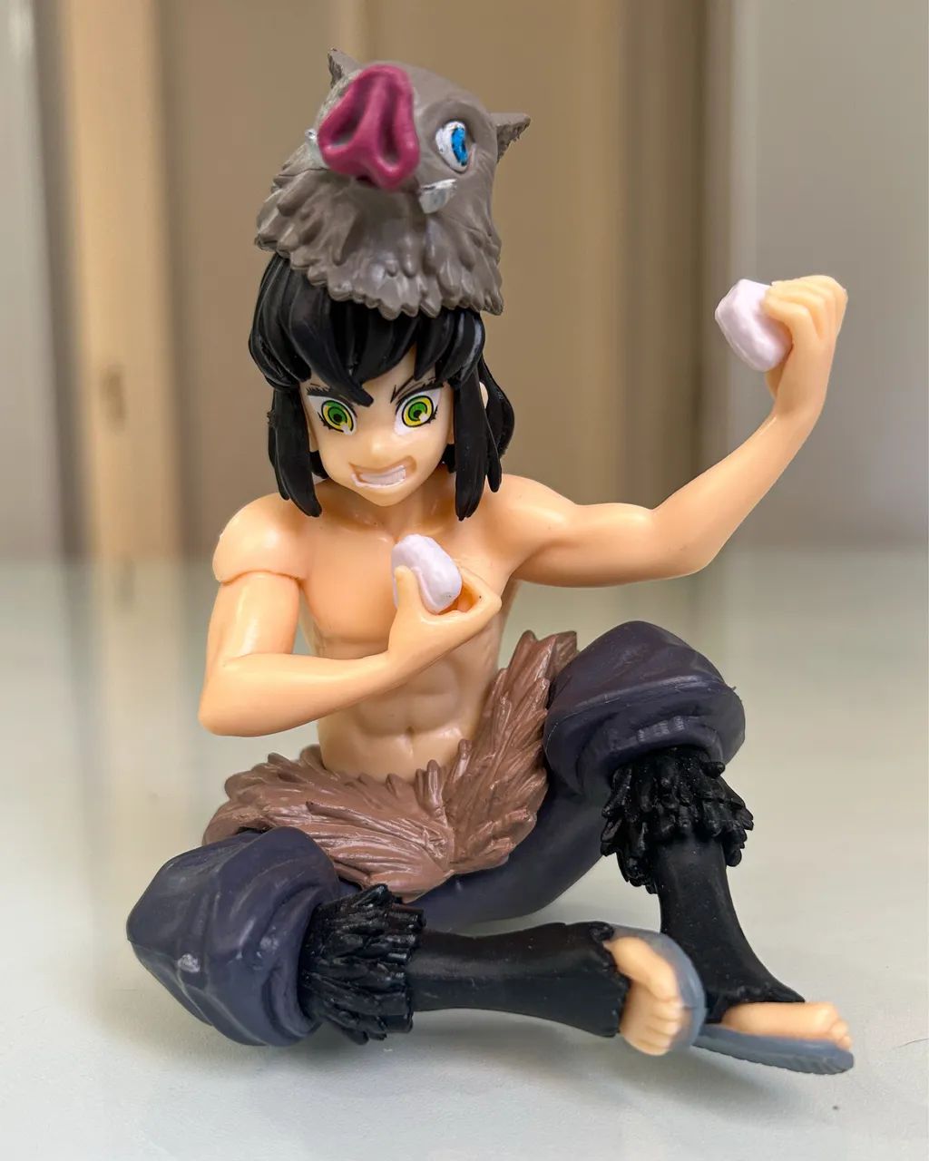 Action Figure Inosuke Demon Slayer Boneco