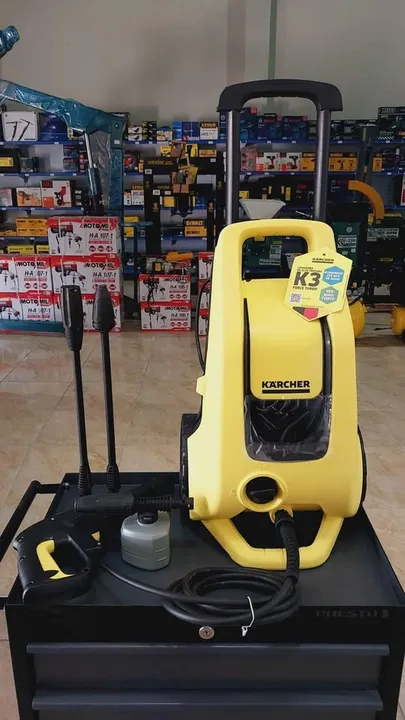 Lavadora de alta pressão 1810PSI e 1500w - Karcher K3 (Loja/Nova)