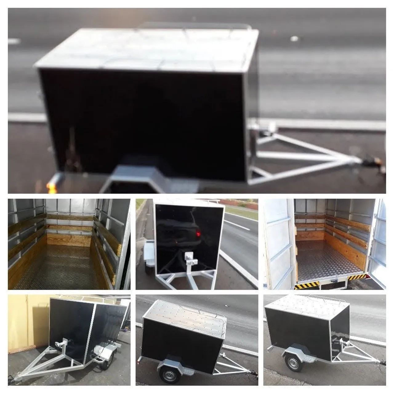 Trailer food truck  para lanche caldo cana sorvete etc reboque carretinha bau fazendinha - Foto 6