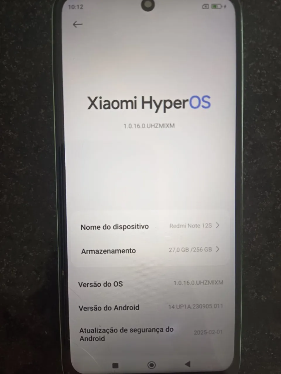 XAIOMI 12S 256GB
