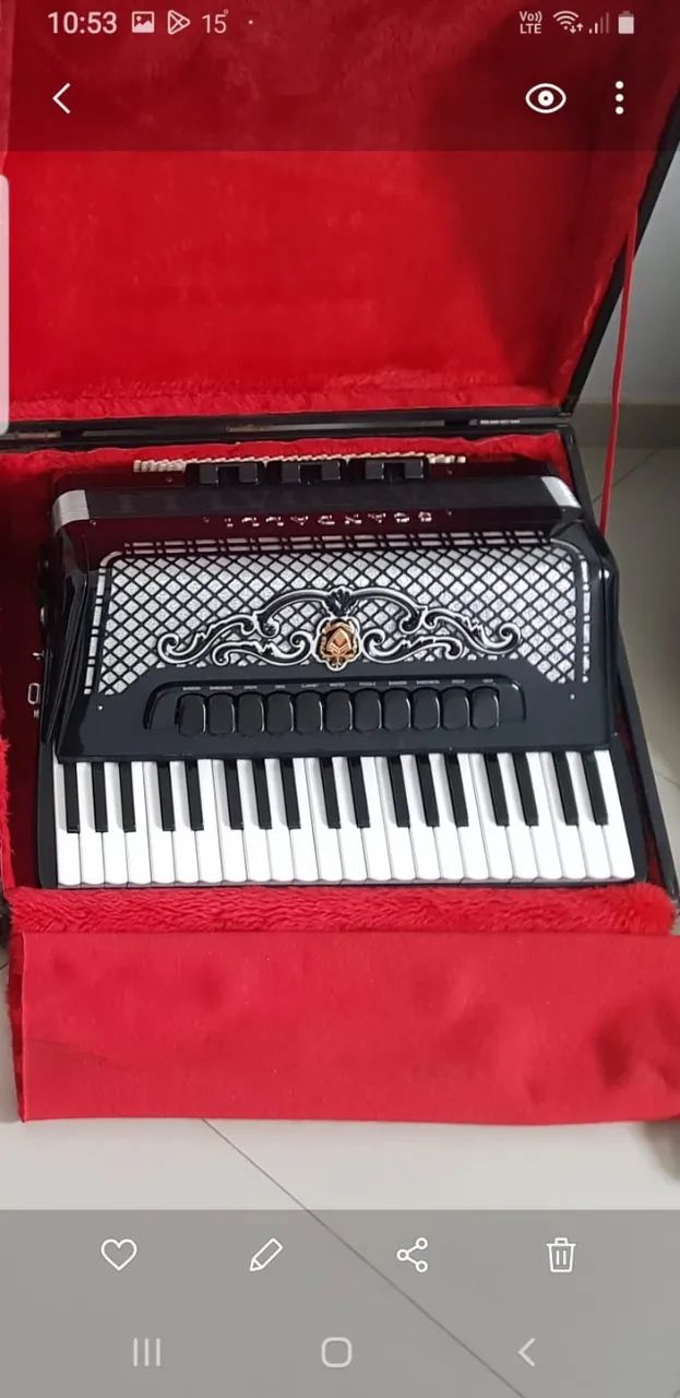 Acordeon Scandalli Super V