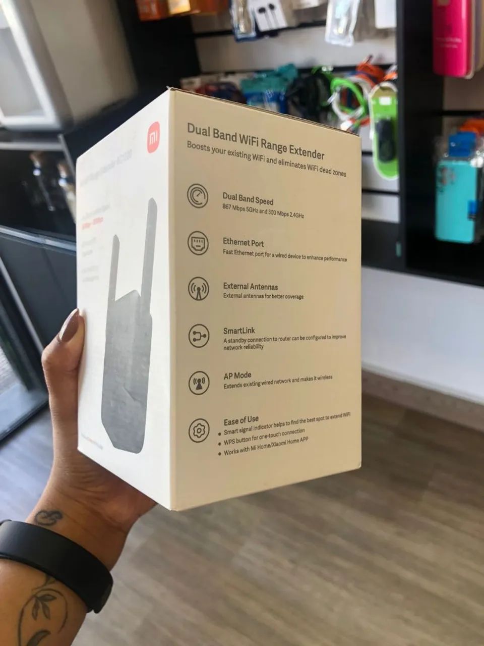 Xiaomi Mi WiFi Range Extender AC1200 - Expanda sua rede! - Foto 3