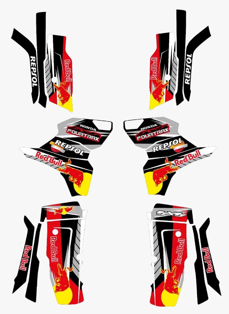 Kit gráfico fourtrax 420