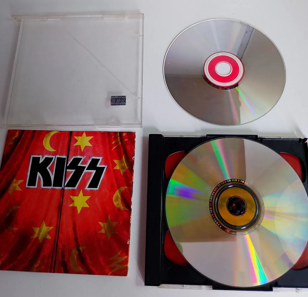 廃盤 希少 KISS Collection DJプロモ・ギターケース 5CD KISS Official 5CD set with Booklet, Hell's Guitar Case Shaped Box