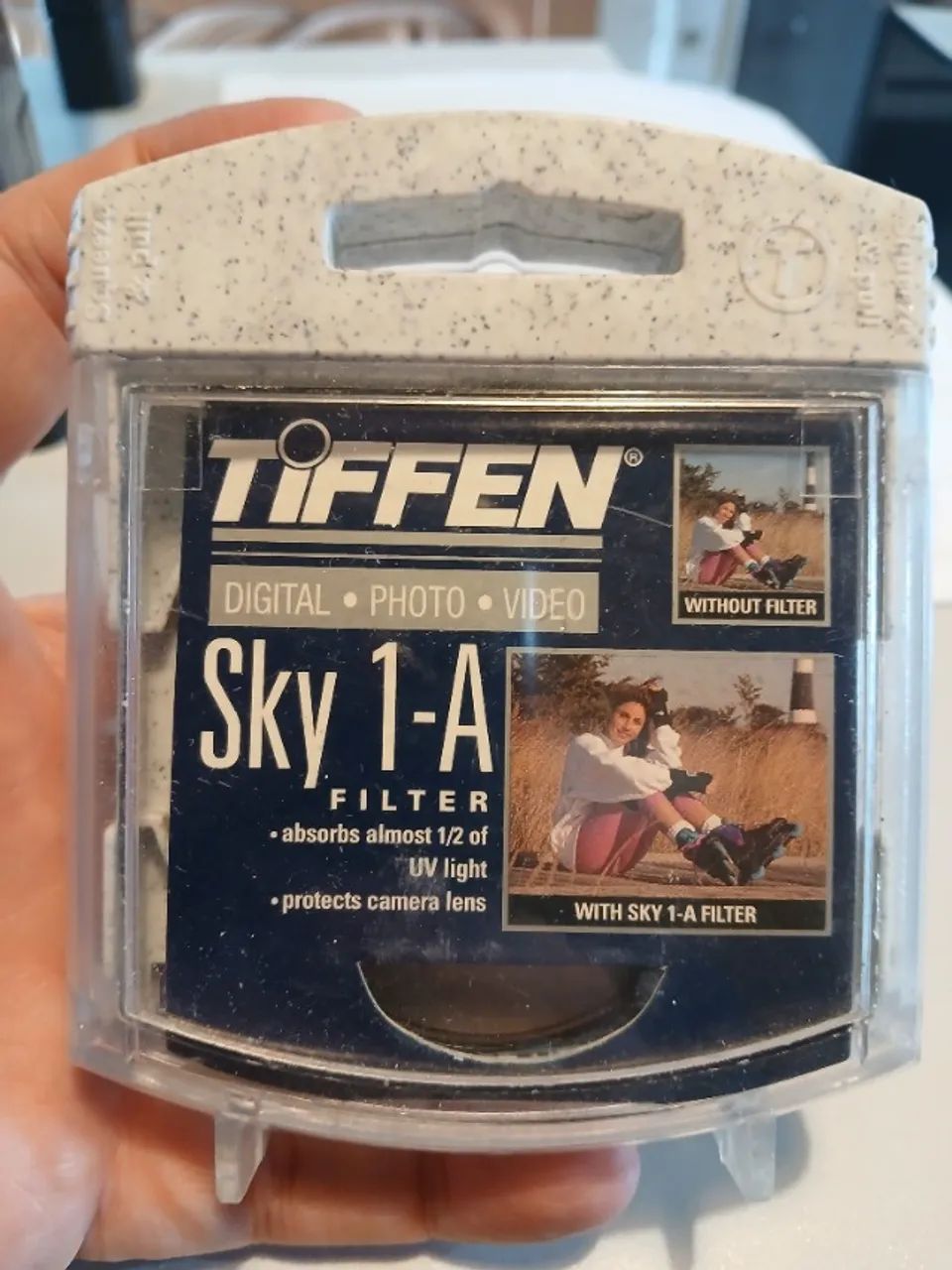 Filtro Tiffen 55mm Sky 1a Proteção + Correção De Cor