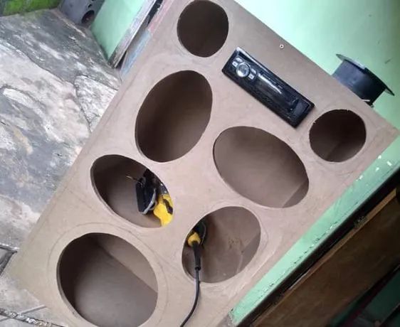 Caixa residencial pra 4 triaxial 2 Twitter 1 grave de 12 polegadas  - Foto 4