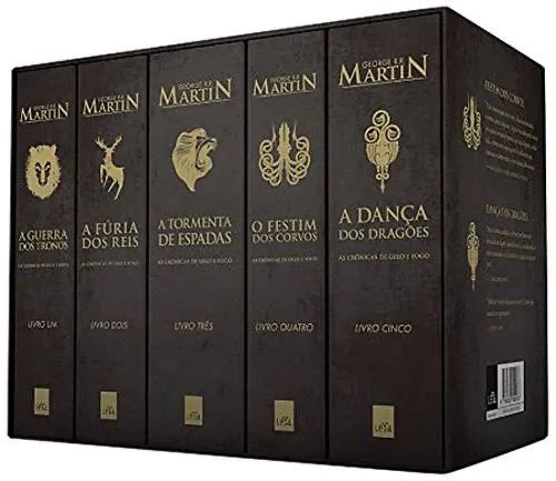 Box As Crônicas de Gelo e Fogo - 5 Volumes - Foto 4