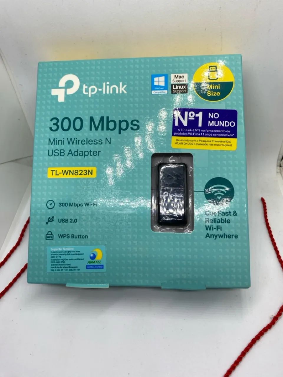 Adaptador USB TP-Link 300Mbps Wireless - Mini - Foto 3