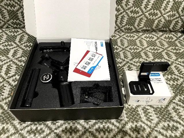 FeiyuTech SCORP-C Estabilizador de câmera e placa liberação rápida vertical - Foto 2