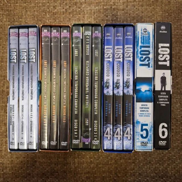 Série Lost Box DVD Completo Original 6 Temporadas - CDs, DVDs etc