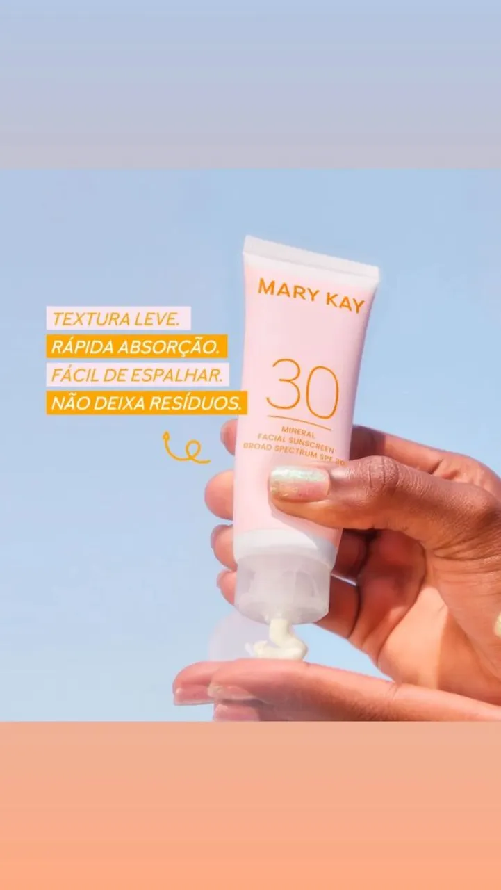 Protetor Solar Facial Mineral Mary Kay FPS 30