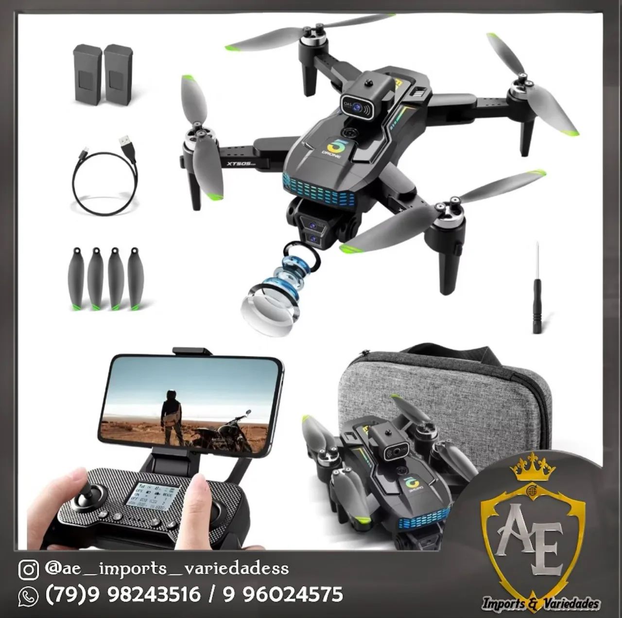 Drone XT505 Com GPS