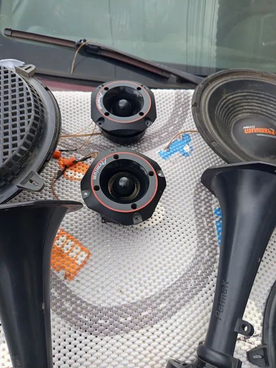 Alto-falante 12 polegadas com Tweeter corneta - Foto 6