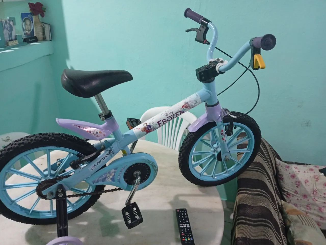 Bicicleta Infantil Frozen Aro 12