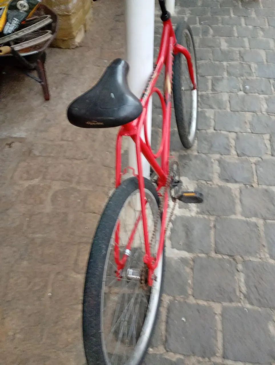 Bicicleta Vermelha Aro 26 - Foto 5