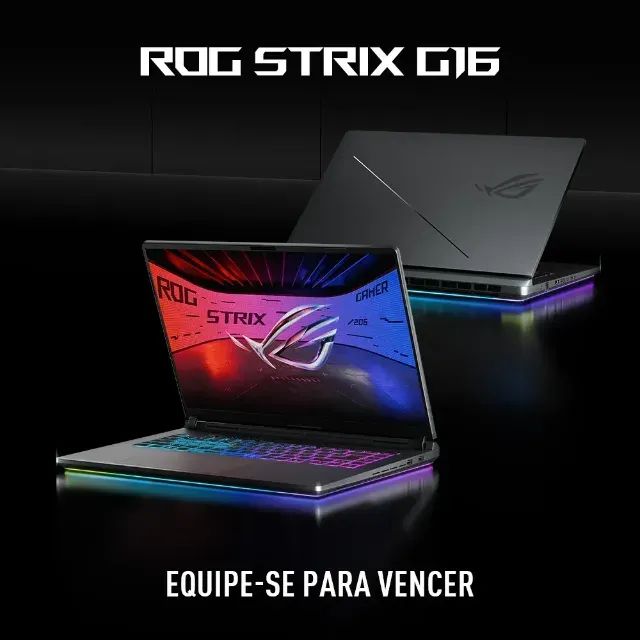 Notebook Lacrado Asus Rog Strix G16 Intel Core I9, Rtx 5060, 16gb Ra Eclipse Gray - Foto 4