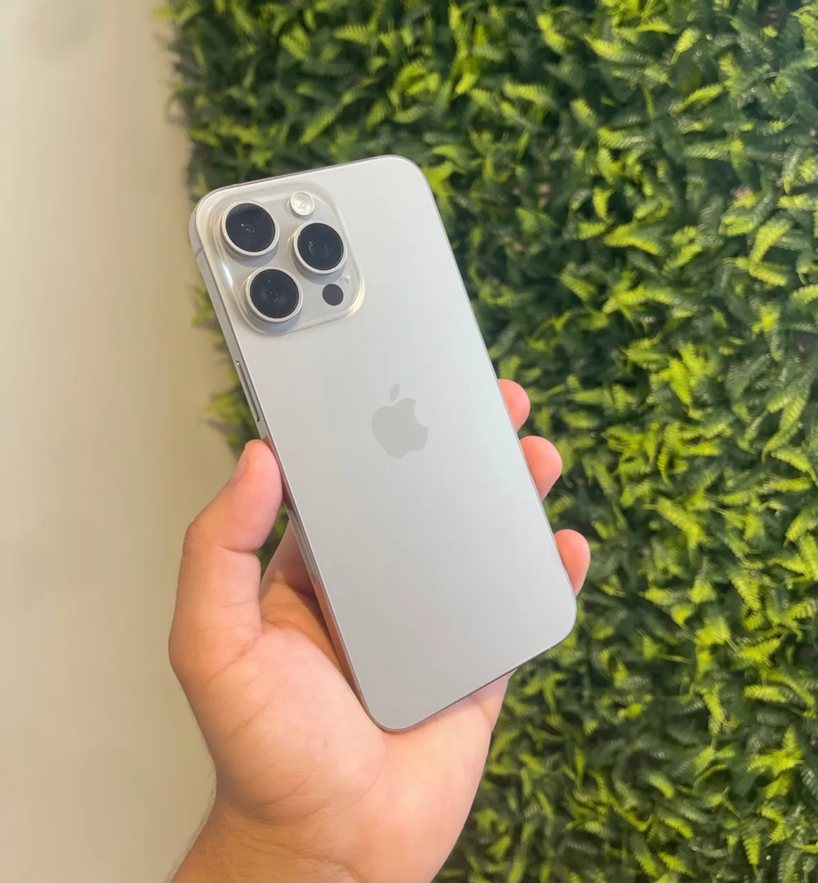 iPhone 15 Pro Max 256GB Natural Titânio Garantia Apple 