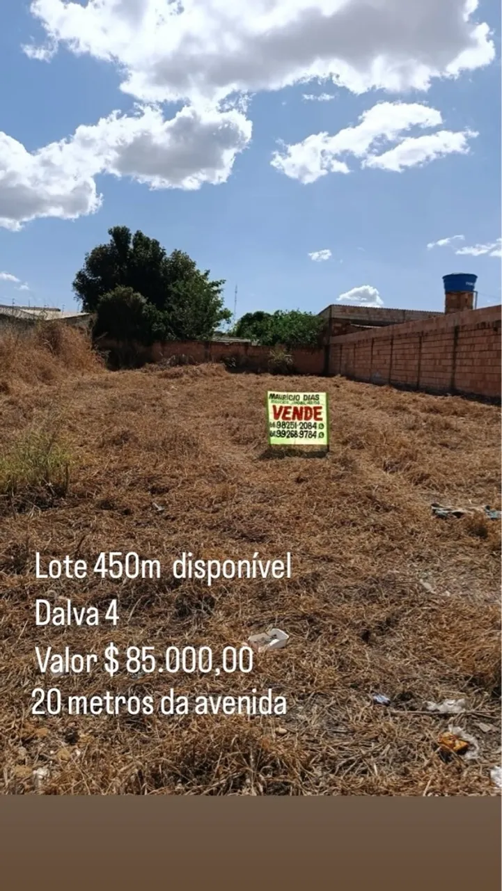 Lote pq Estrela Dalva 4 Luziania