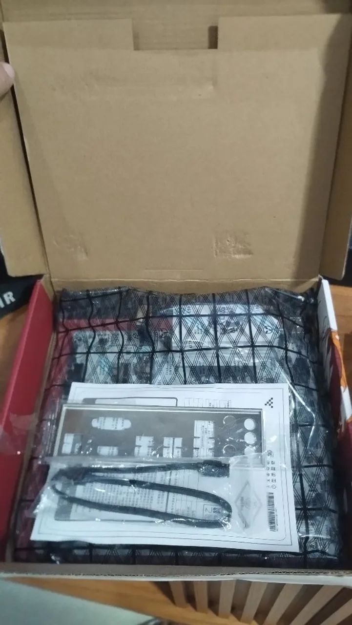 Kit placa mãe + fonte + Air cooler - Foto 5