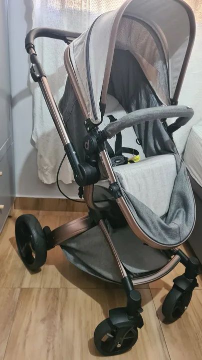 Kit completo Vulcan 360° dzieco + bebê conforto + base do carro - Foto 2