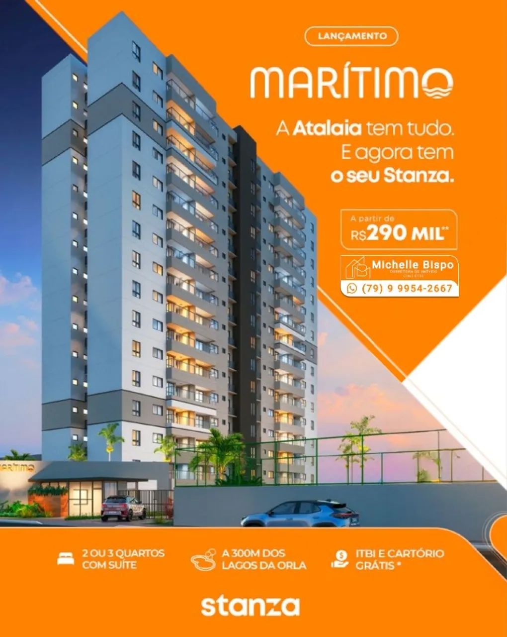 APARTAMENTO A VENDA NA ATALAIA- MARITIMO PROXIMO AOS LAGOS DA ORLA 