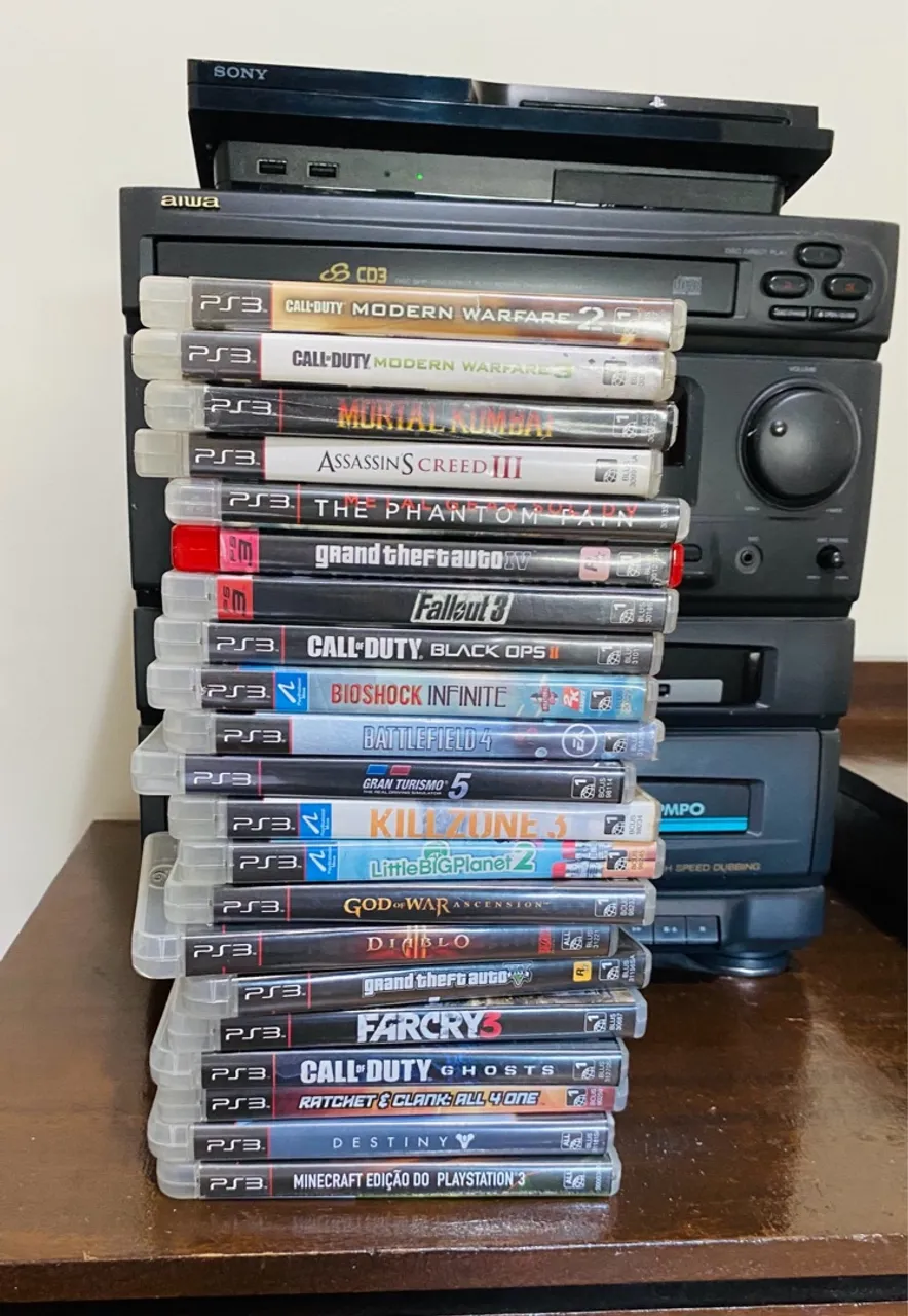 Lote de jogos PS3