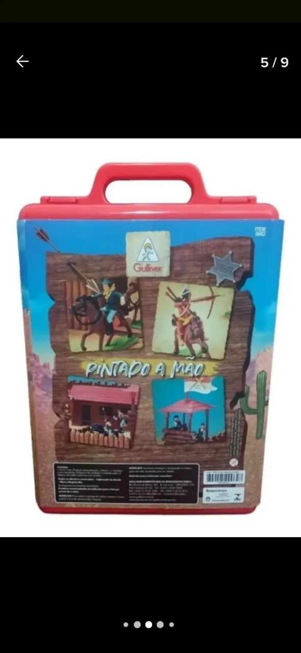 Kit de brinquedo infantil - Faroeste
