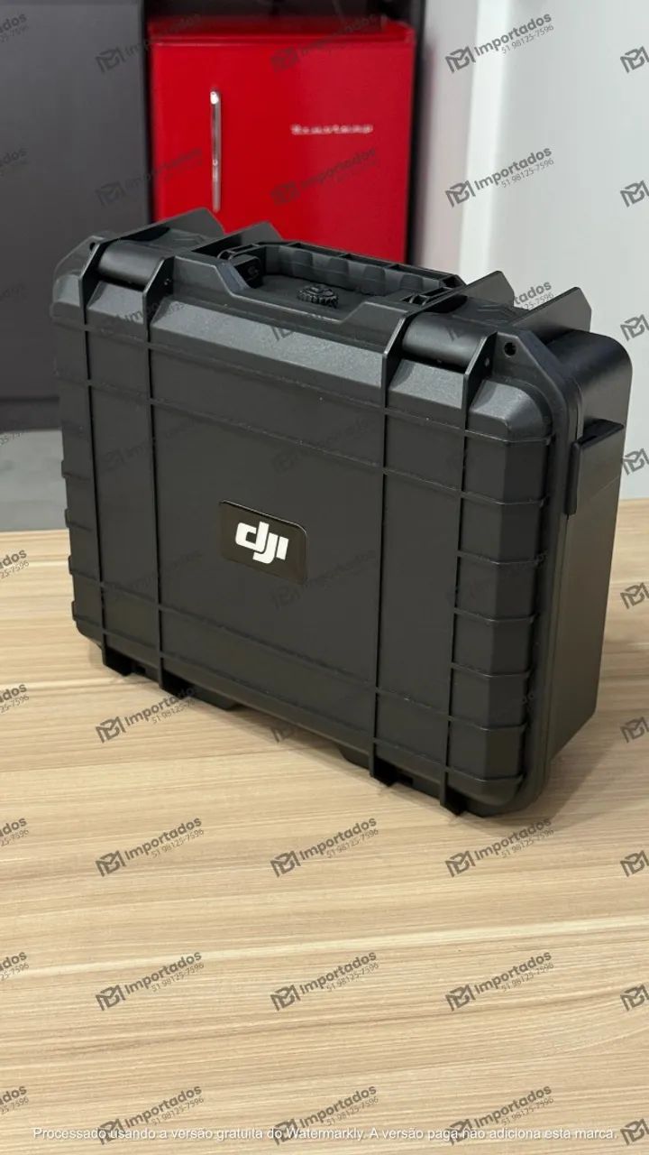 Case Estojo Rigido para drone DJI Mini 3, Mini 3 Pro ou Mini 4 Pro 