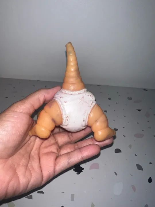 Boneco Baby Família Dinossauro(Usado). Sem marcação  - Foto 5
