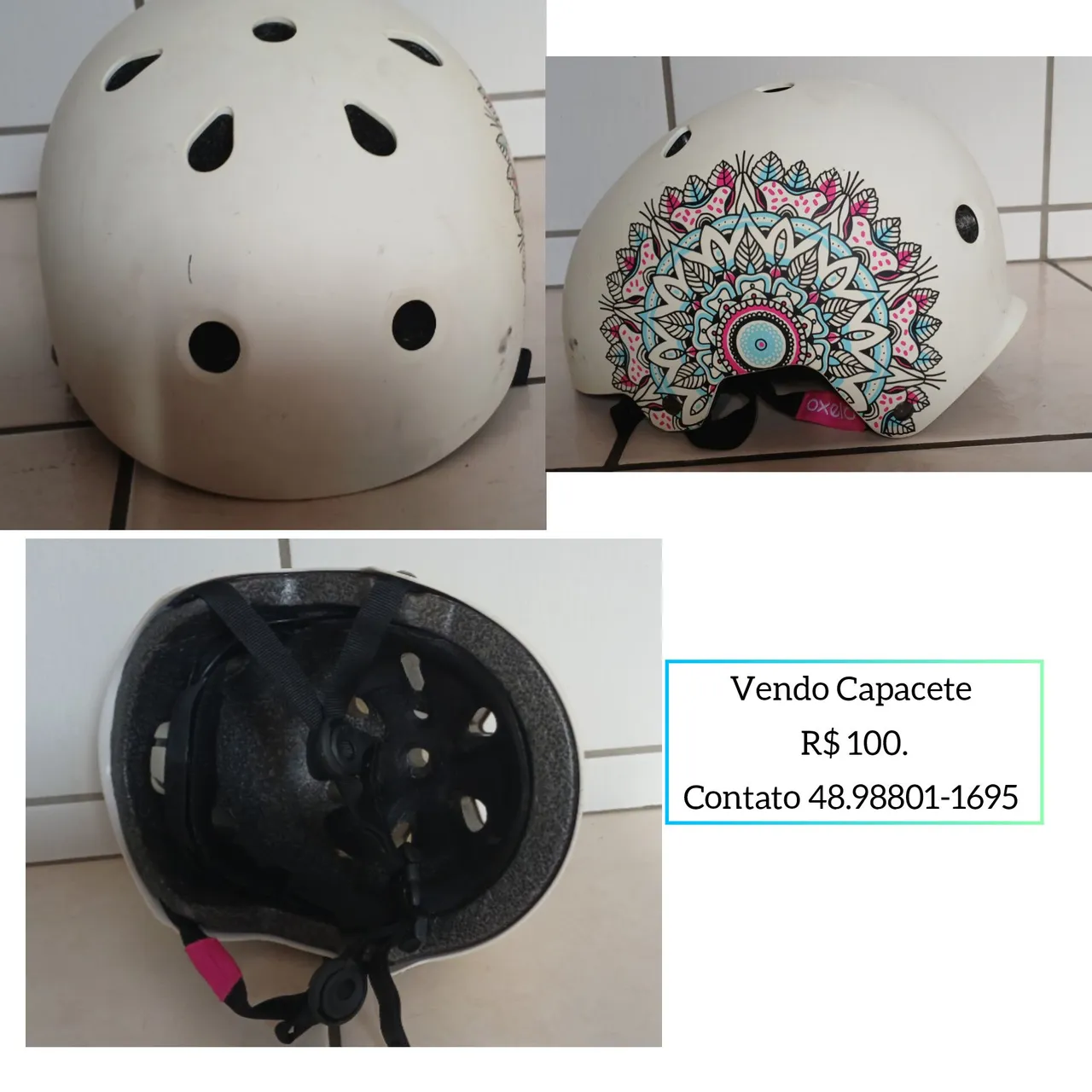 Capacete Infantil OXELO -