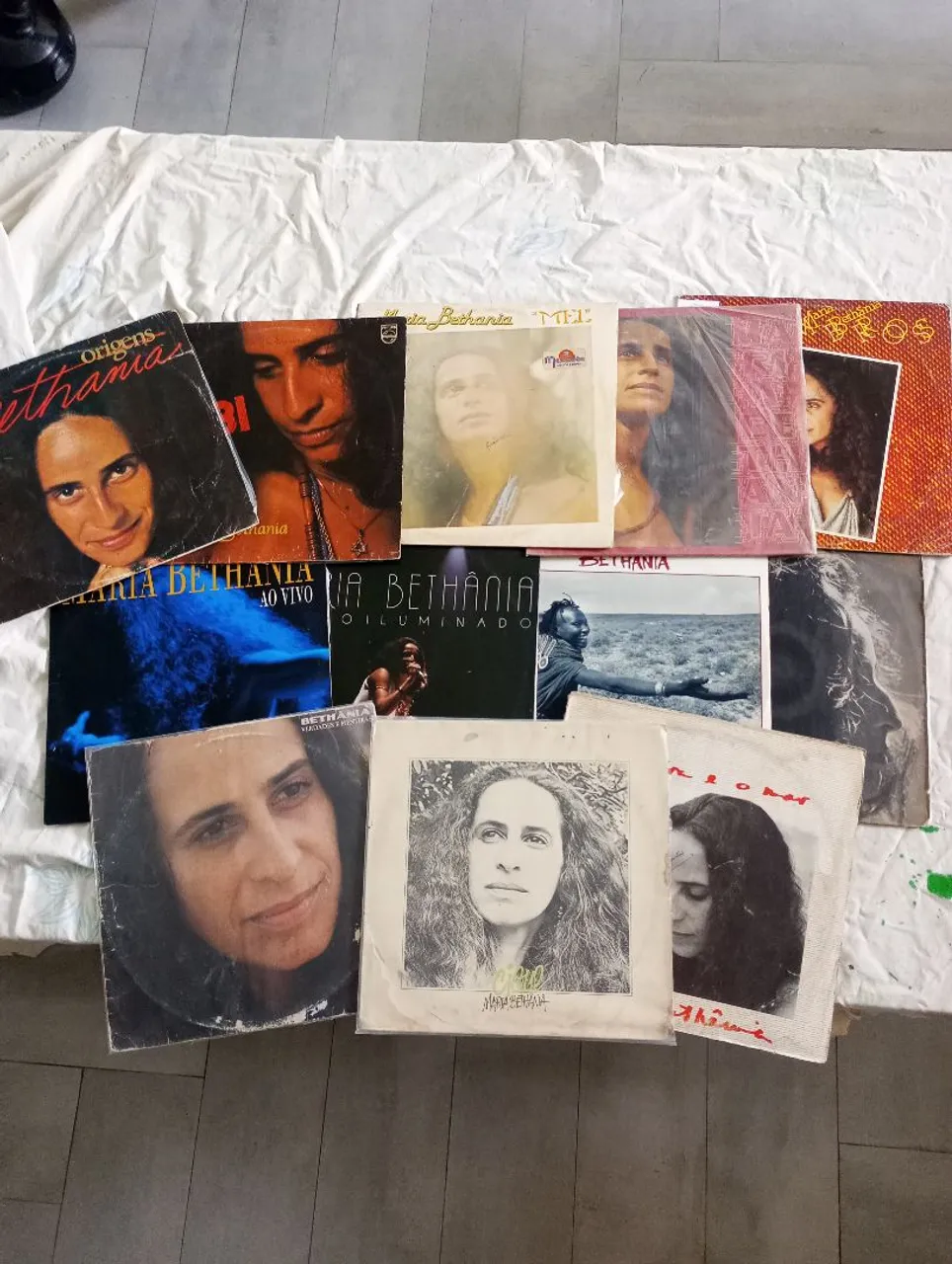 Coleção de discos de vinil da Bethânia