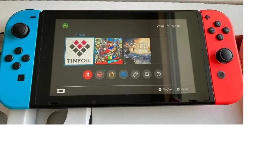 Nintendo Switch Desb, MicroSD Ultra 1TB, Bolsa Dobe