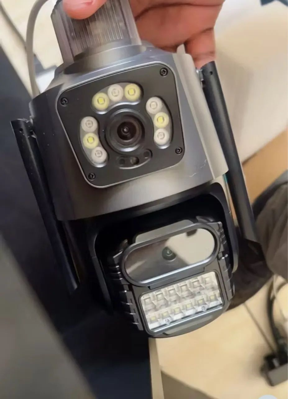 Câmera de Monitoramento DUPLA WI-FI 4K!! LACRADA!! PROMOÇÃO!! - Foto 6