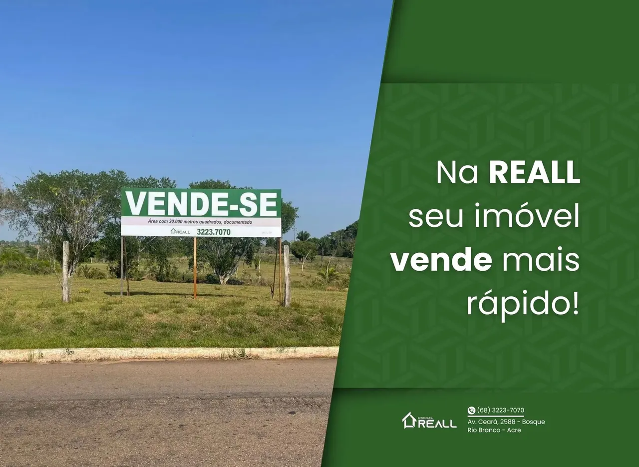 Bairro Floresta Sul, terreno à venda próximo ao shopping com 30.000 m².