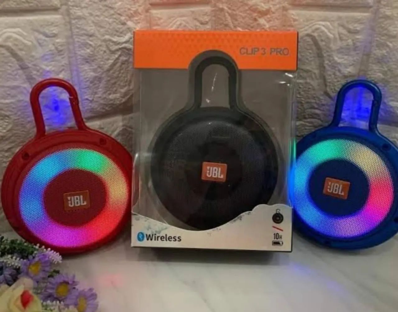Caixa de Som JBL Clip 3 Pro Bluetooth