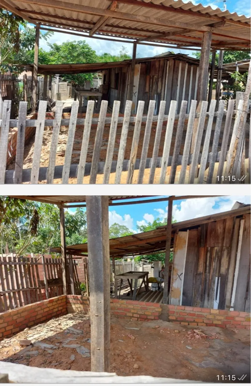Terreno com casinha