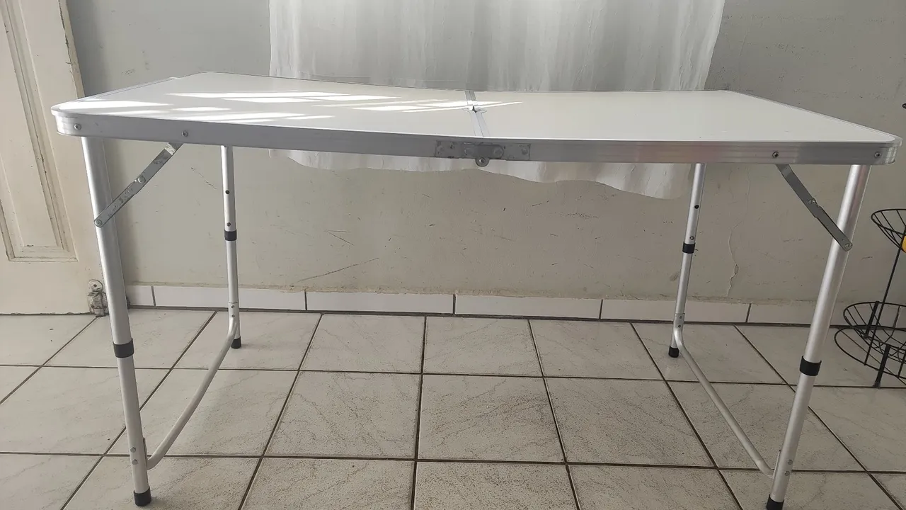Mesa Dobrável Alumínio