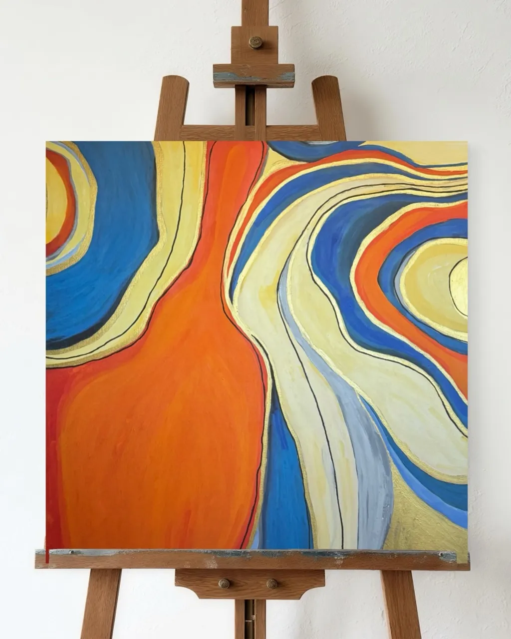 Quadro Abstrato em Acrílico - Arte Moderna