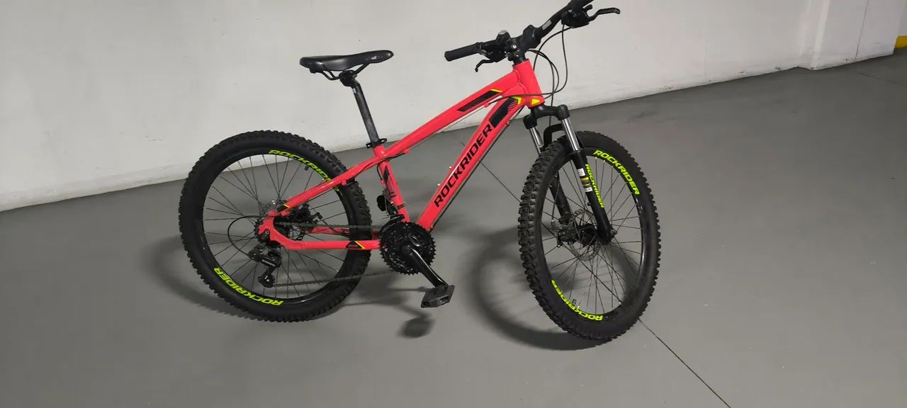Bicicleta Rockrider bicicleta infantil aro 24 mtb st 500 rockrider