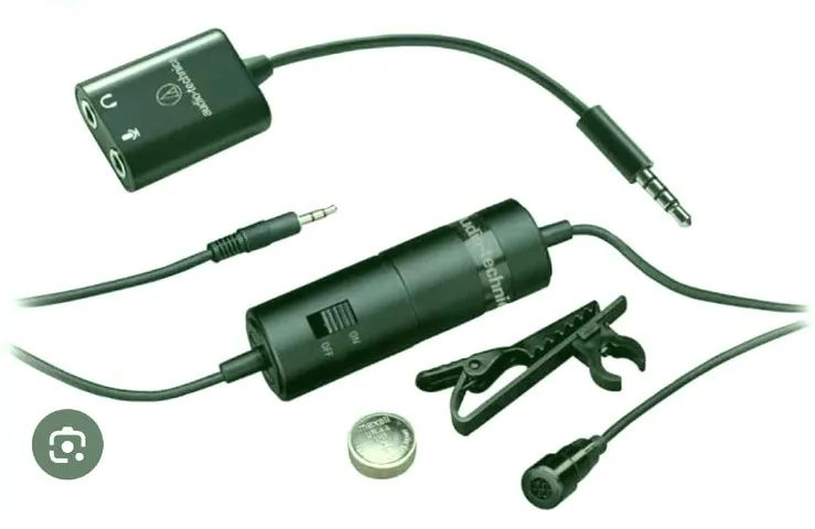 Microfone Lapela Audio-technica Para Entrevistas Atr3350is - Foto 4