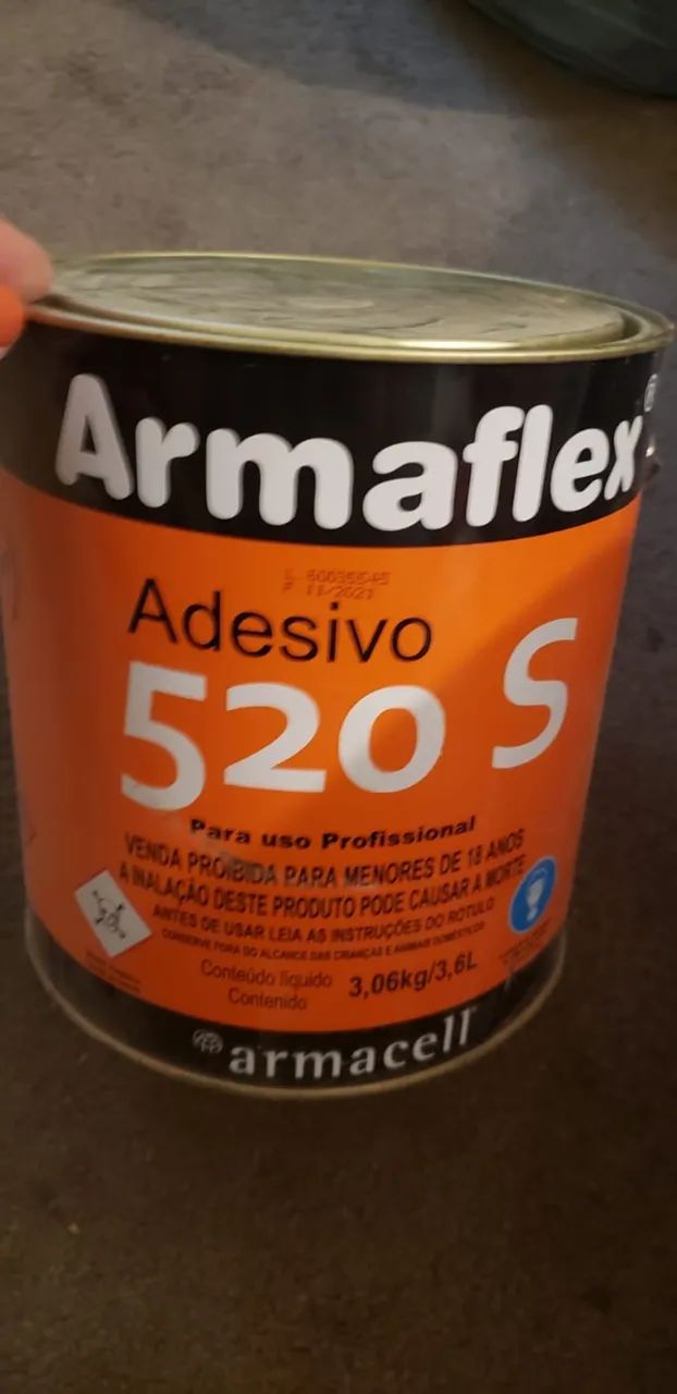 Lote de 4 Galões Armaflex Adesivo 520 S 