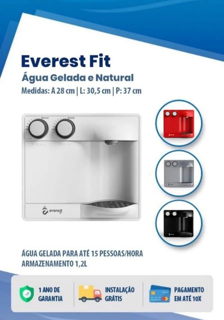 Purificador de água gelada e natural Superzon INSTALAÇÃO IMEDIATA - Foto 3