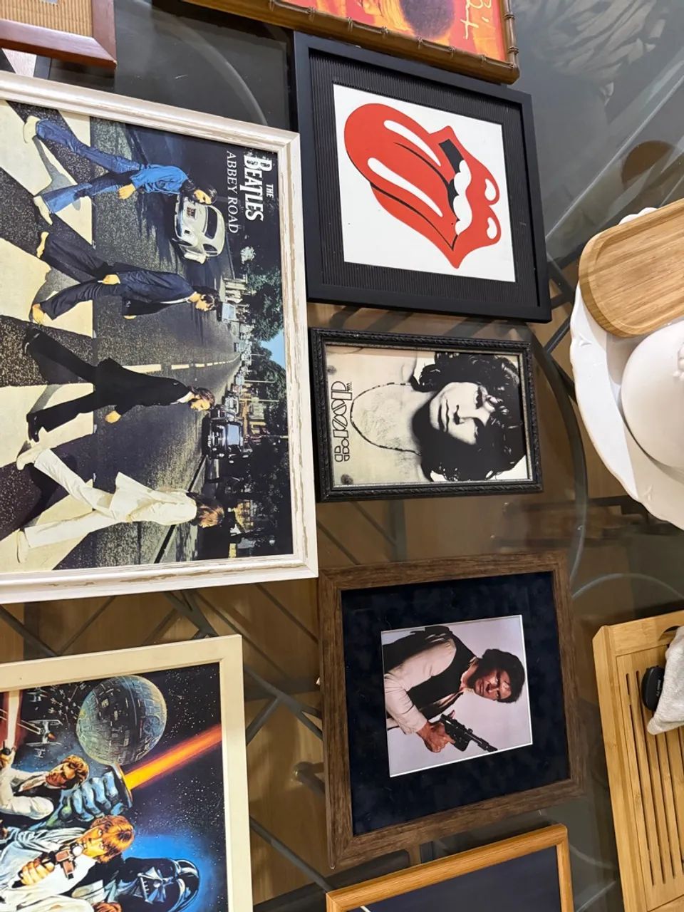 Lote de quadros retrô 